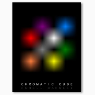 Chromatic Cube Poster